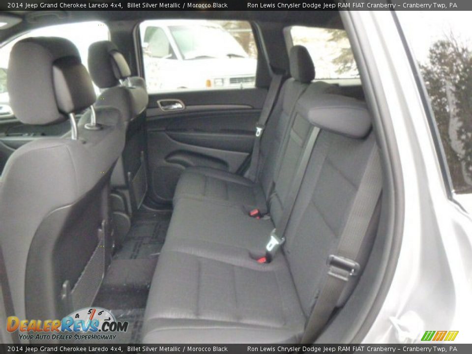 2014 Jeep Grand Cherokee Laredo 4x4 Billet Silver Metallic / Morocco Black Photo #12