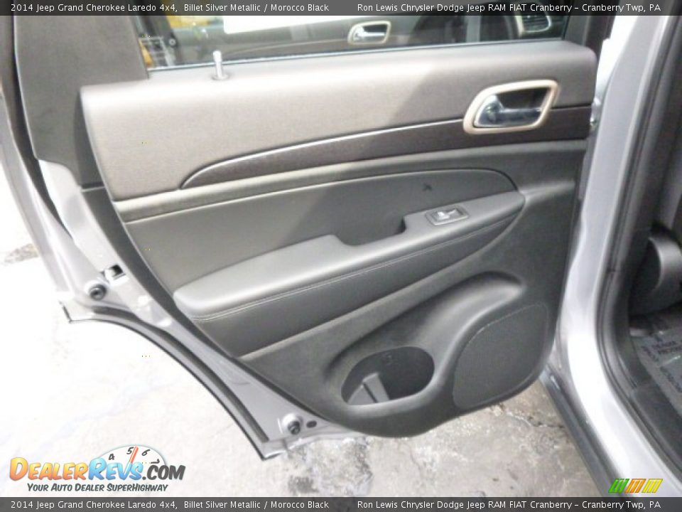 2014 Jeep Grand Cherokee Laredo 4x4 Billet Silver Metallic / Morocco Black Photo #13