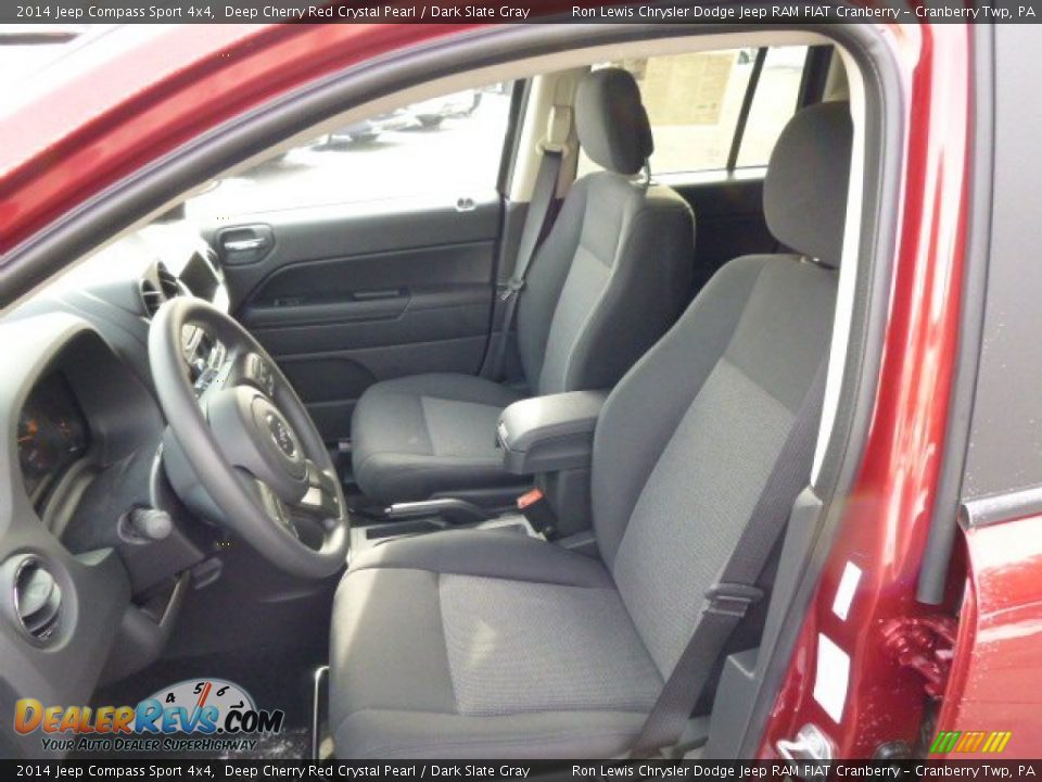 2014 Jeep Compass Sport 4x4 Deep Cherry Red Crystal Pearl / Dark Slate Gray Photo #10