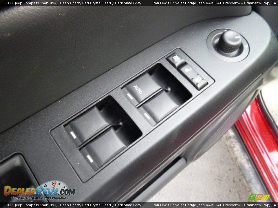 2014 Jeep Compass Sport 4x4 Deep Cherry Red Crystal Pearl / Dark Slate Gray Photo #15