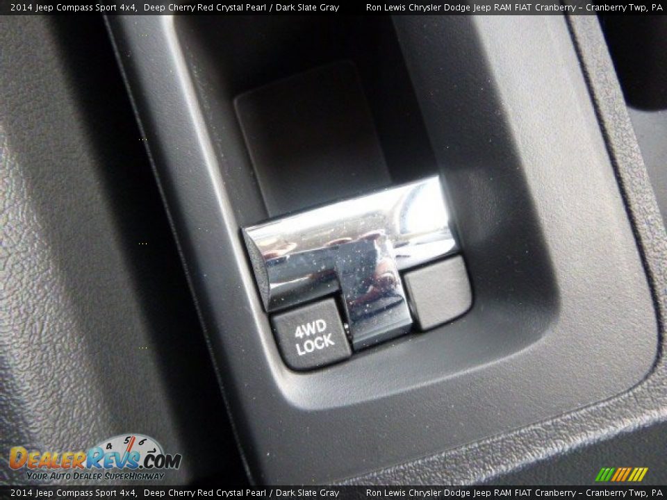 2014 Jeep Compass Sport 4x4 Deep Cherry Red Crystal Pearl / Dark Slate Gray Photo #16