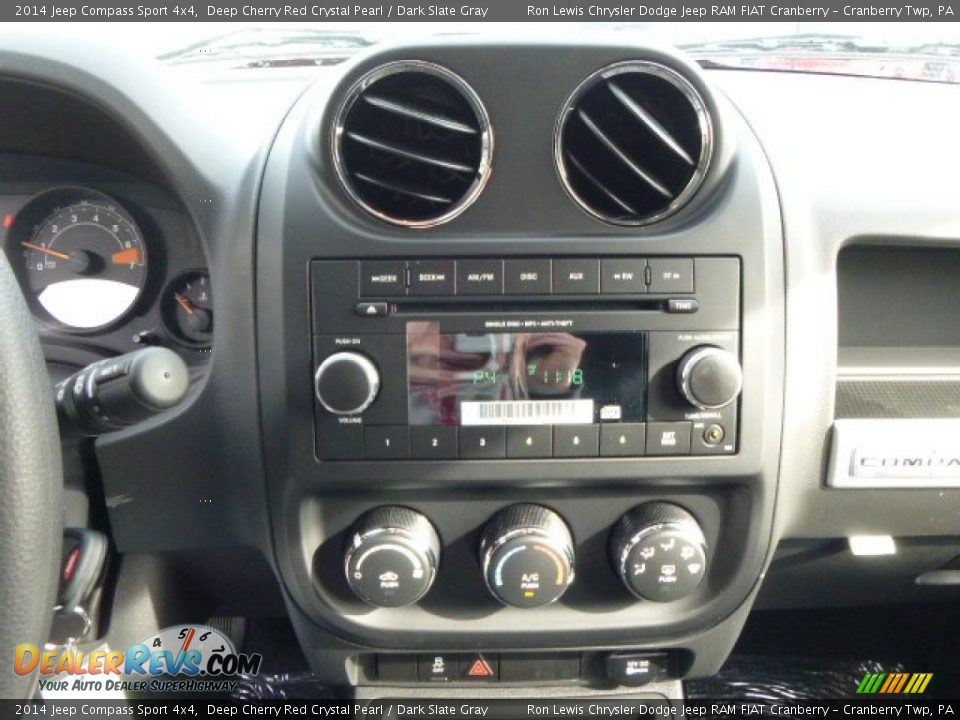 2014 Jeep Compass Sport 4x4 Deep Cherry Red Crystal Pearl / Dark Slate Gray Photo #17