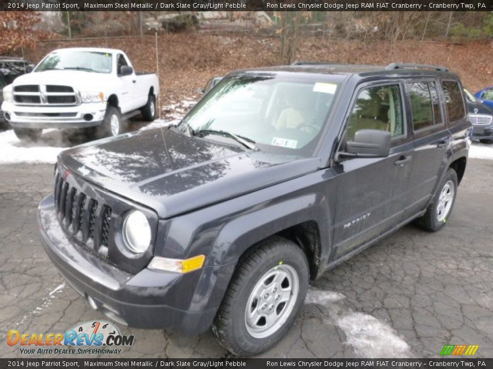 2014 Jeep Patriot Sport Maximum Steel Metallic / Dark Slate Gray/Light Pebble Photo #2
