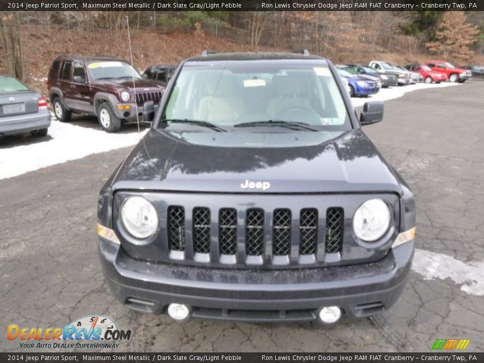 2014 Jeep Patriot Sport Maximum Steel Metallic / Dark Slate Gray/Light Pebble Photo #3