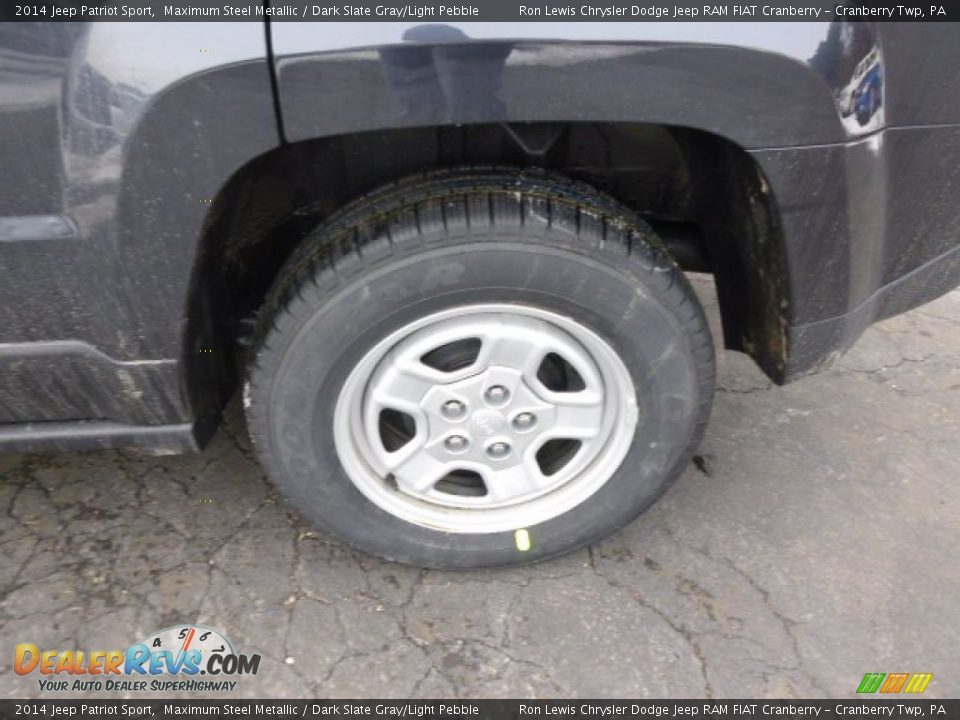 2014 Jeep Patriot Sport Maximum Steel Metallic / Dark Slate Gray/Light Pebble Photo #9