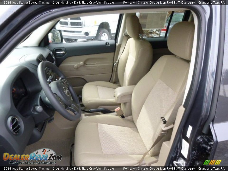 2014 Jeep Patriot Sport Maximum Steel Metallic / Dark Slate Gray/Light Pebble Photo #10