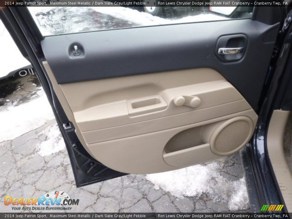 2014 Jeep Patriot Sport Maximum Steel Metallic / Dark Slate Gray/Light Pebble Photo #11