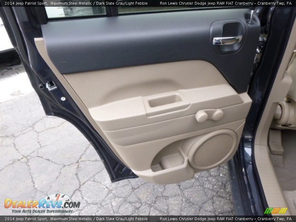 2014 Jeep Patriot Sport Maximum Steel Metallic / Dark Slate Gray/Light Pebble Photo #13