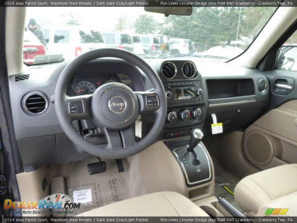 2014 Jeep Patriot Sport Maximum Steel Metallic / Dark Slate Gray/Light Pebble Photo #14