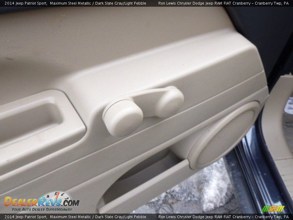 2014 Jeep Patriot Sport Maximum Steel Metallic / Dark Slate Gray/Light Pebble Photo #15