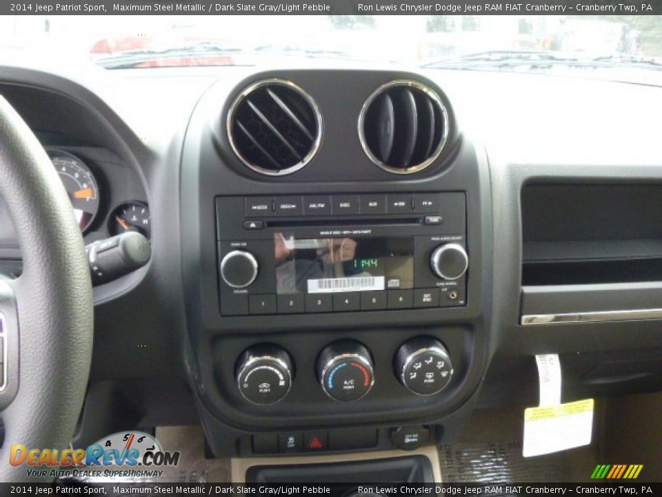 2014 Jeep Patriot Sport Maximum Steel Metallic / Dark Slate Gray/Light Pebble Photo #16