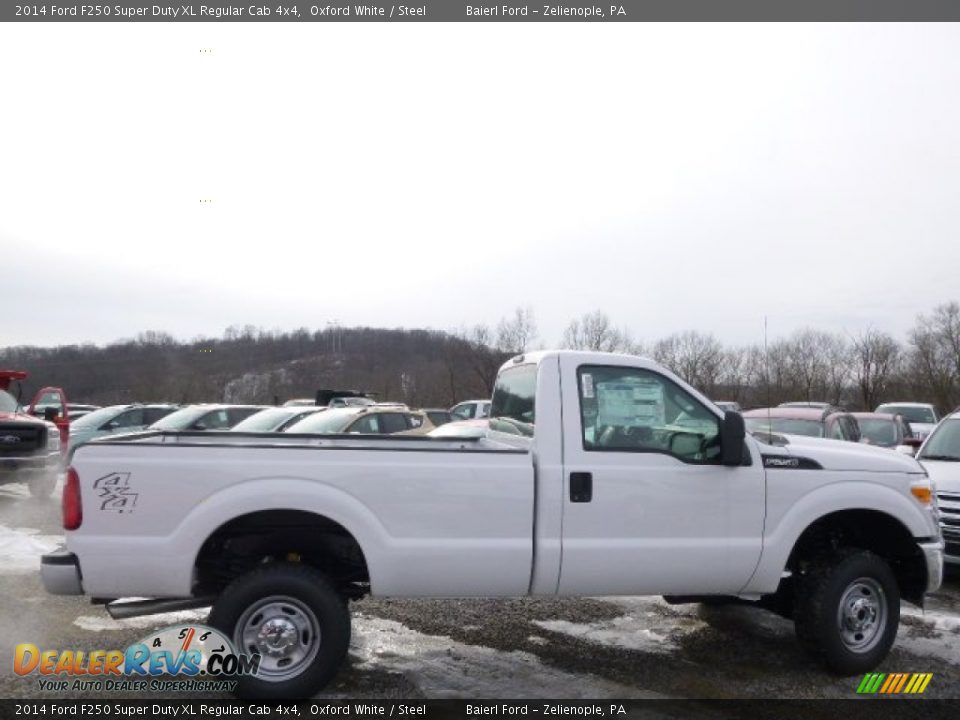 2014 Ford F250 Super Duty XL Regular Cab 4x4 Oxford White / Steel Photo #1