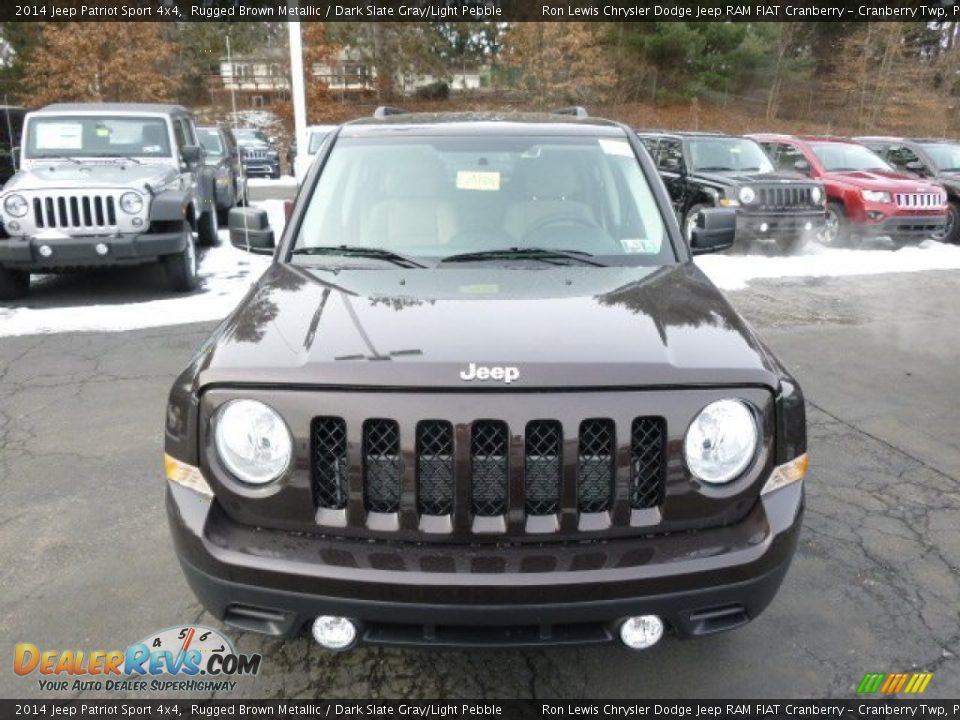 2014 Jeep Patriot Sport 4x4 Rugged Brown Metallic / Dark Slate Gray/Light Pebble Photo #3
