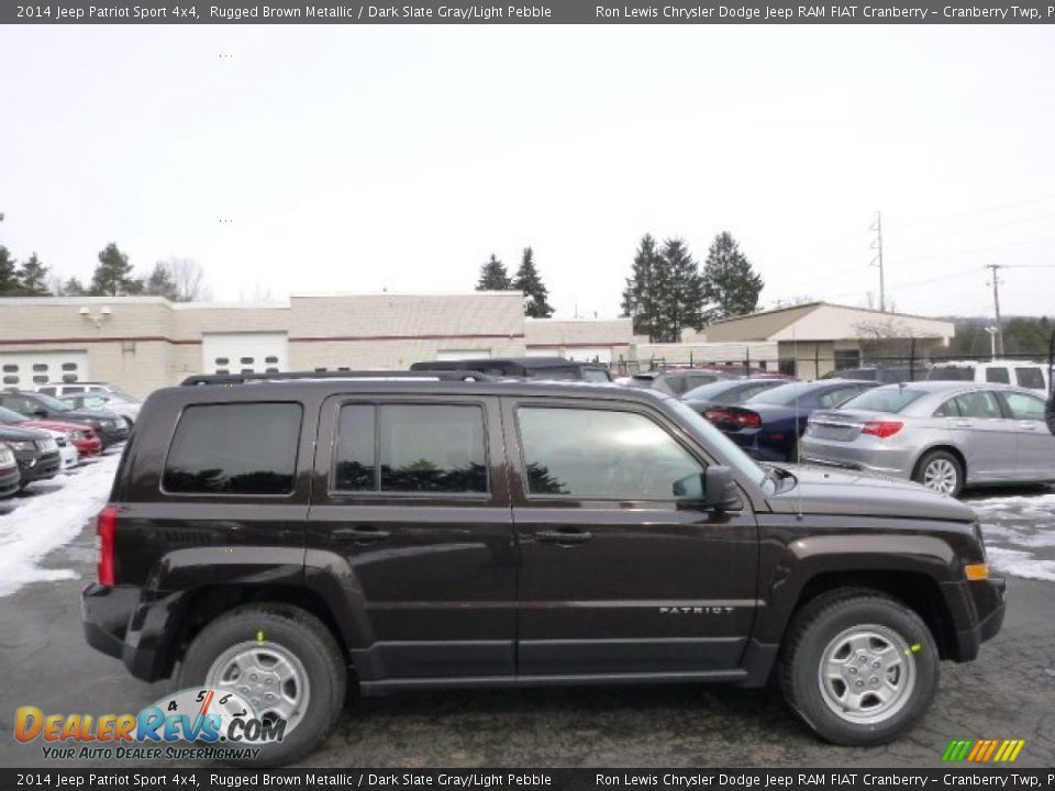 2014 Jeep Patriot Sport 4x4 Rugged Brown Metallic / Dark Slate Gray/Light Pebble Photo #5