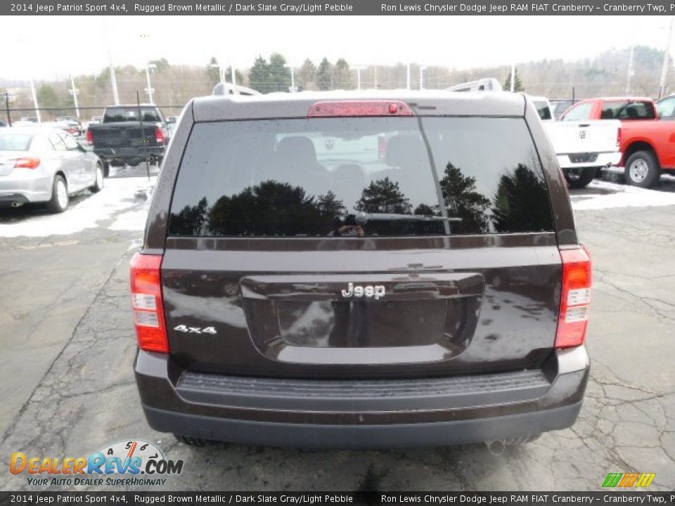 2014 Jeep Patriot Sport 4x4 Rugged Brown Metallic / Dark Slate Gray/Light Pebble Photo #7