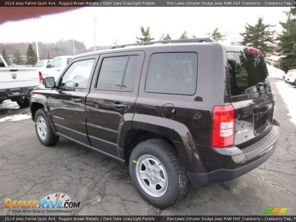 2014 Jeep Patriot Sport 4x4 Rugged Brown Metallic / Dark Slate Gray/Light Pebble Photo #8