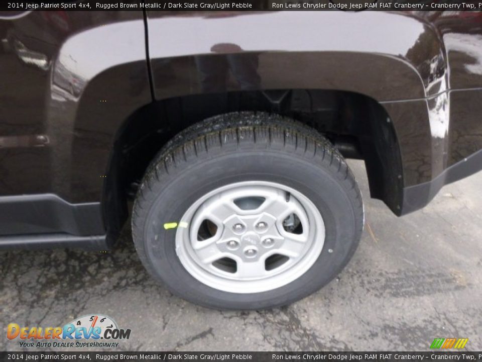 2014 Jeep Patriot Sport 4x4 Rugged Brown Metallic / Dark Slate Gray/Light Pebble Photo #9