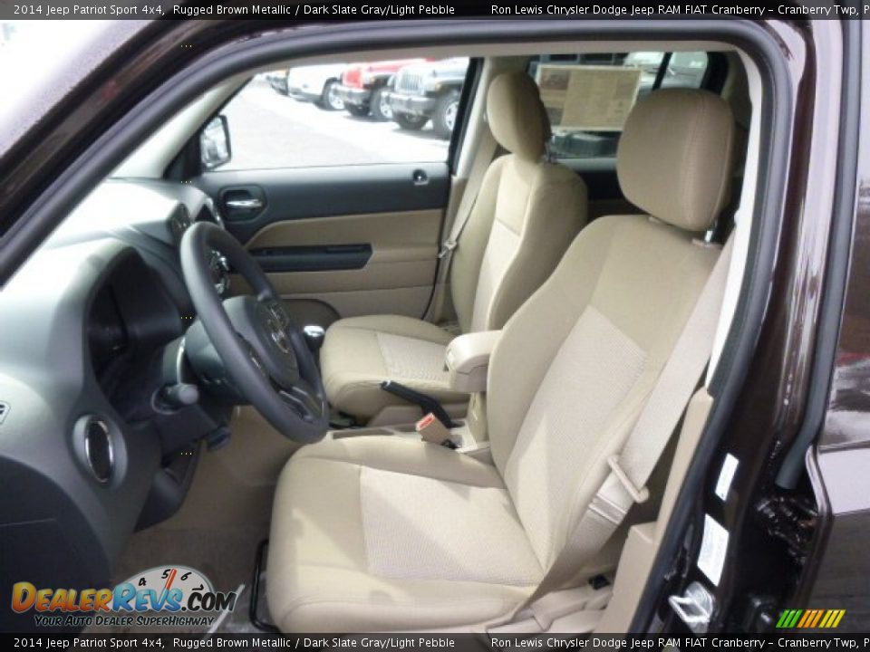 2014 Jeep Patriot Sport 4x4 Rugged Brown Metallic / Dark Slate Gray/Light Pebble Photo #10