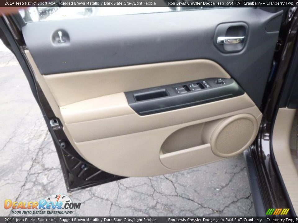 2014 Jeep Patriot Sport 4x4 Rugged Brown Metallic / Dark Slate Gray/Light Pebble Photo #11