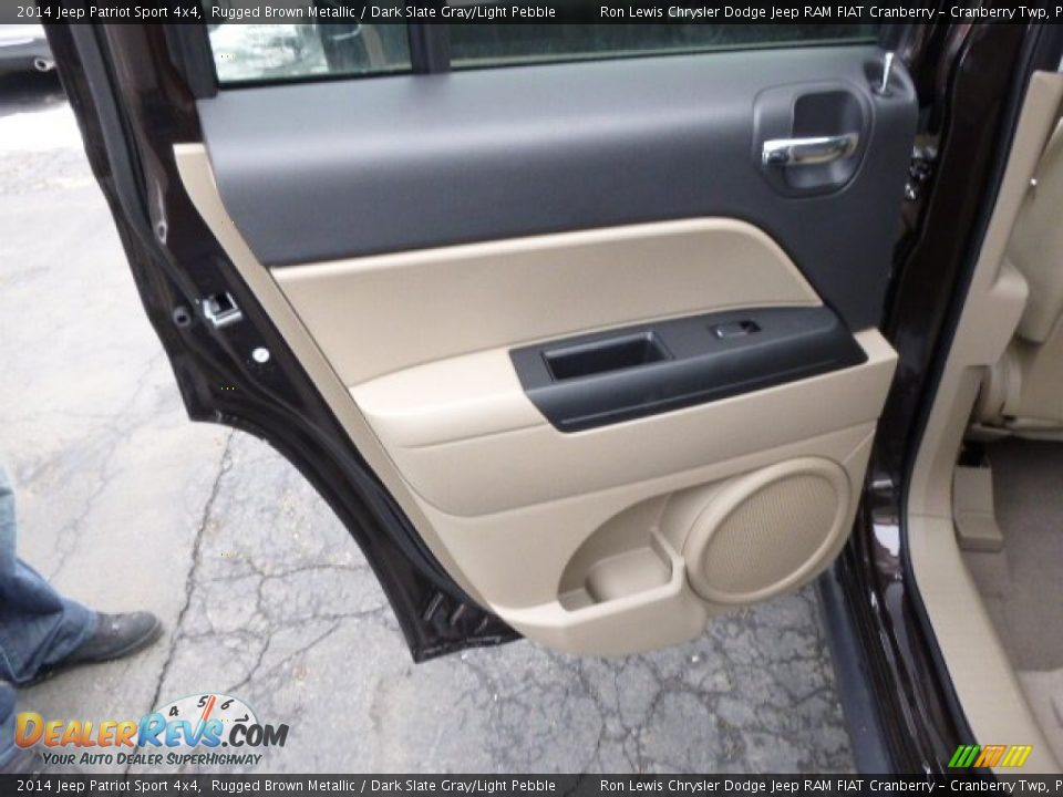 2014 Jeep Patriot Sport 4x4 Rugged Brown Metallic / Dark Slate Gray/Light Pebble Photo #13
