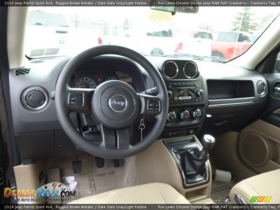 2014 Jeep Patriot Sport 4x4 Rugged Brown Metallic / Dark Slate Gray/Light Pebble Photo #14