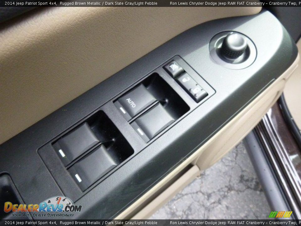 2014 Jeep Patriot Sport 4x4 Rugged Brown Metallic / Dark Slate Gray/Light Pebble Photo #15