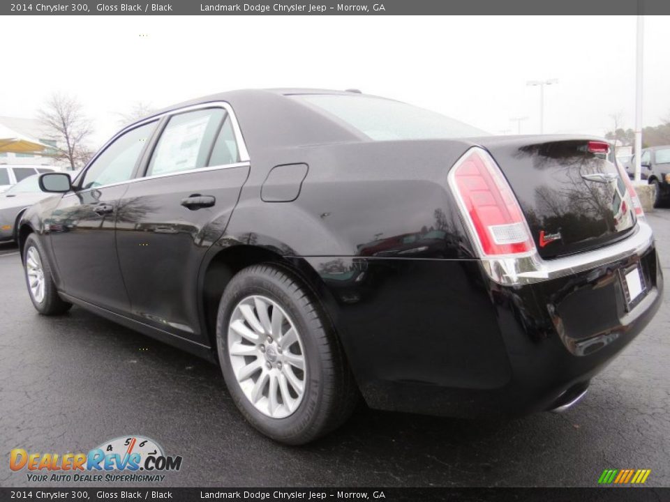 2014 Chrysler 300 Gloss Black / Black Photo #2
