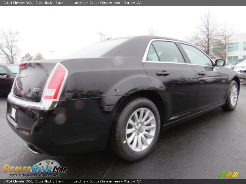 2014 Chrysler 300 Gloss Black / Black Photo #3