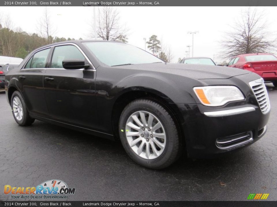 2014 Chrysler 300 Gloss Black / Black Photo #4