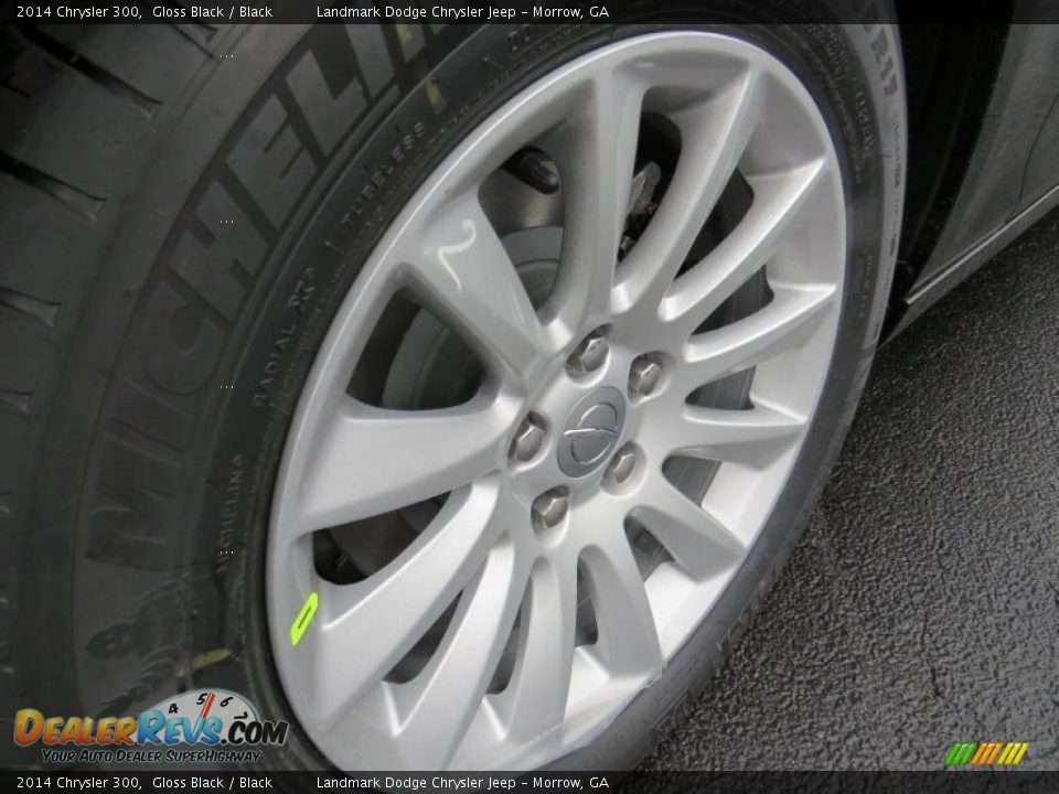 2014 Chrysler 300 Gloss Black / Black Photo #5