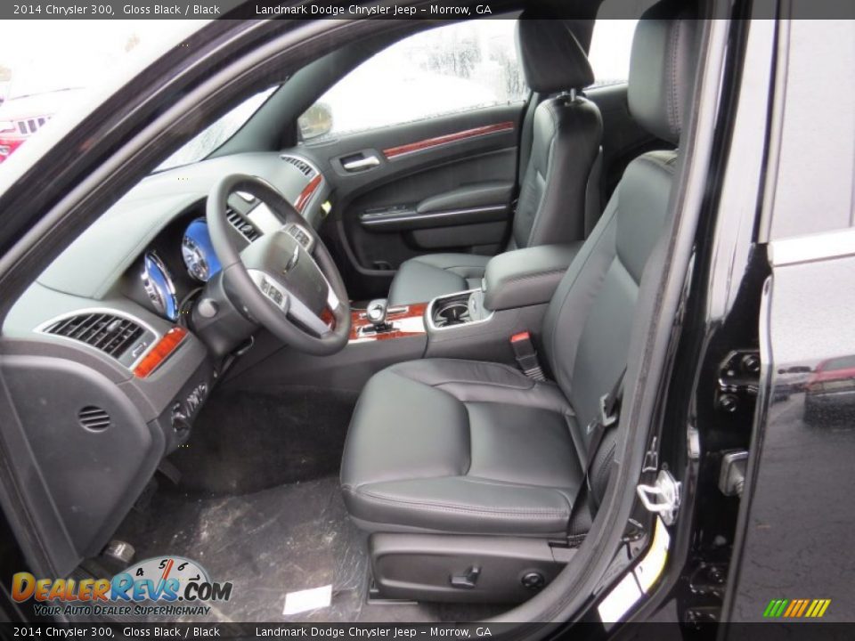 2014 Chrysler 300 Gloss Black / Black Photo #6