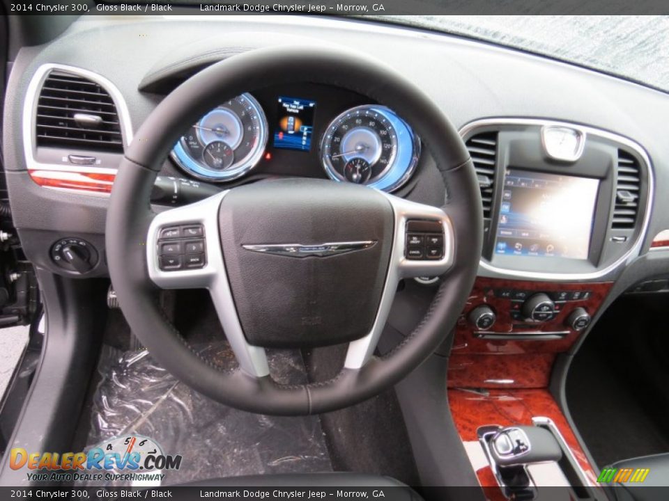 2014 Chrysler 300 Gloss Black / Black Photo #7