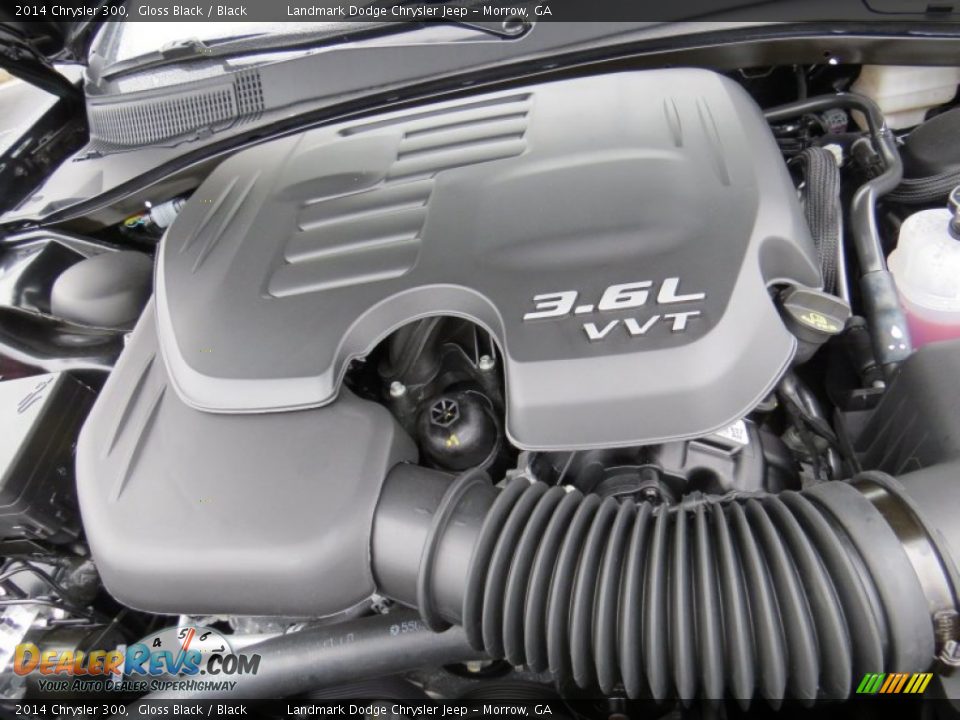 2014 Chrysler 300 Gloss Black / Black Photo #9
