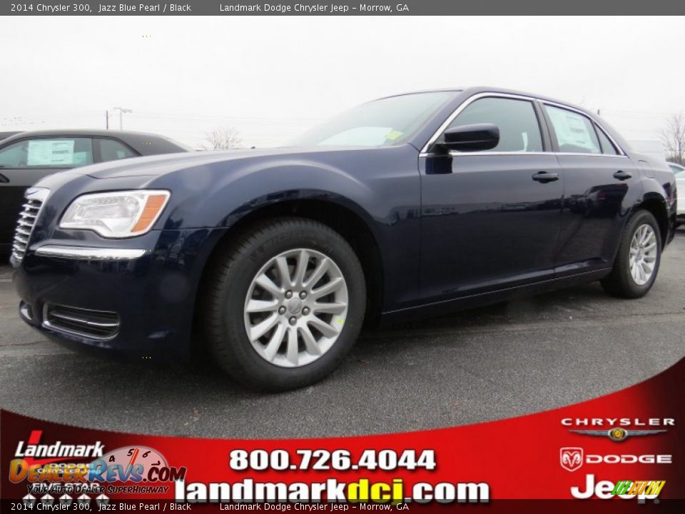 2014 Chrysler 300 Jazz Blue Pearl / Black Photo #1