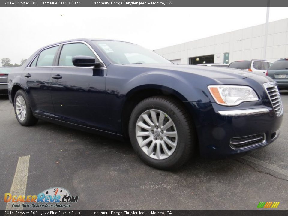 2014 Chrysler 300 Jazz Blue Pearl / Black Photo #4