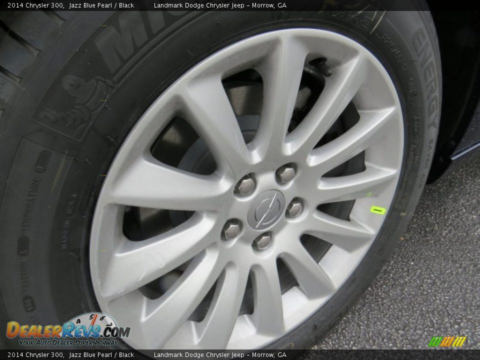2014 Chrysler 300 Jazz Blue Pearl / Black Photo #5