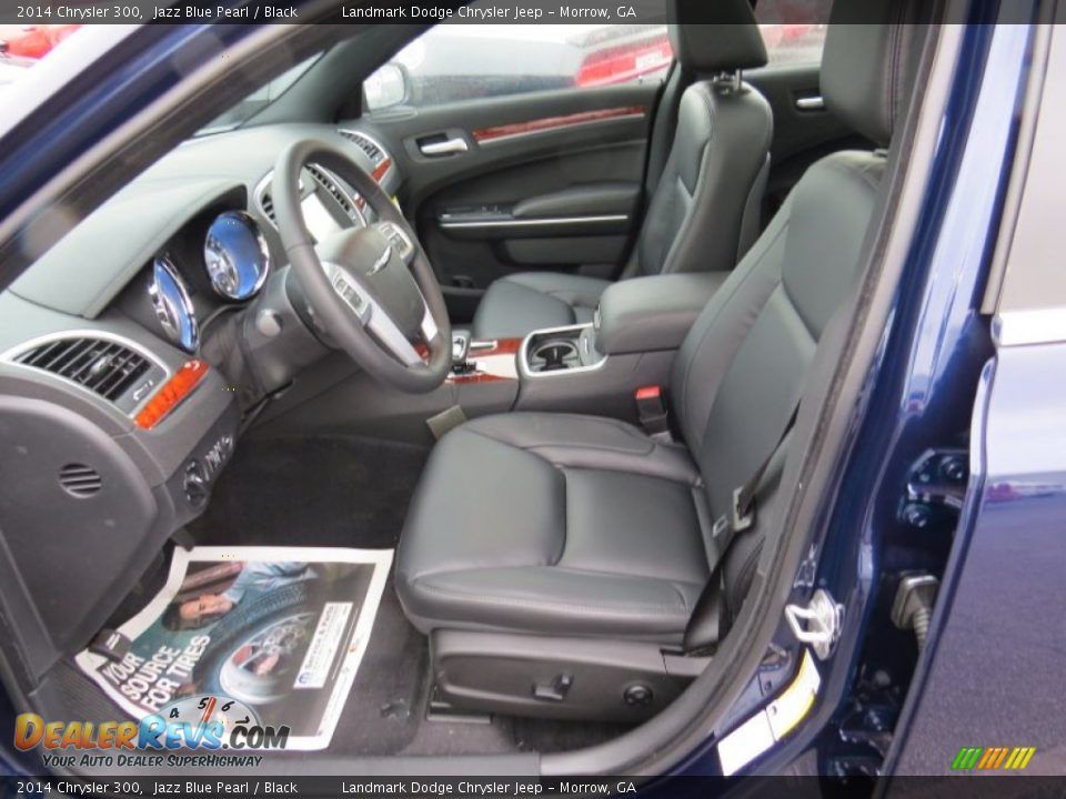 2014 Chrysler 300 Jazz Blue Pearl / Black Photo #6