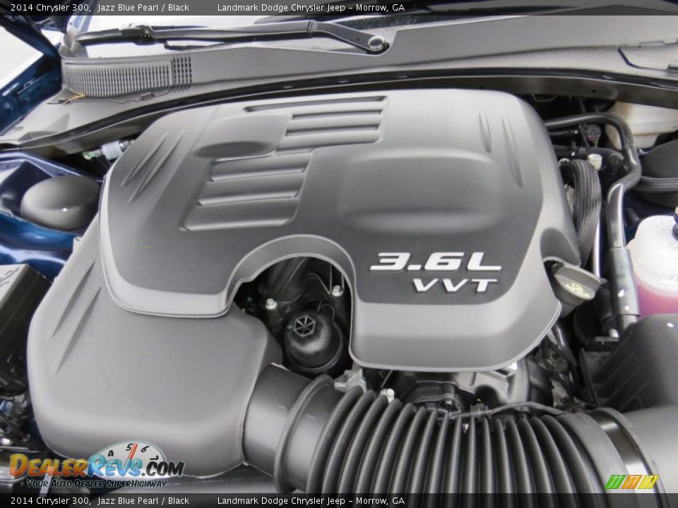 2014 Chrysler 300 Jazz Blue Pearl / Black Photo #10