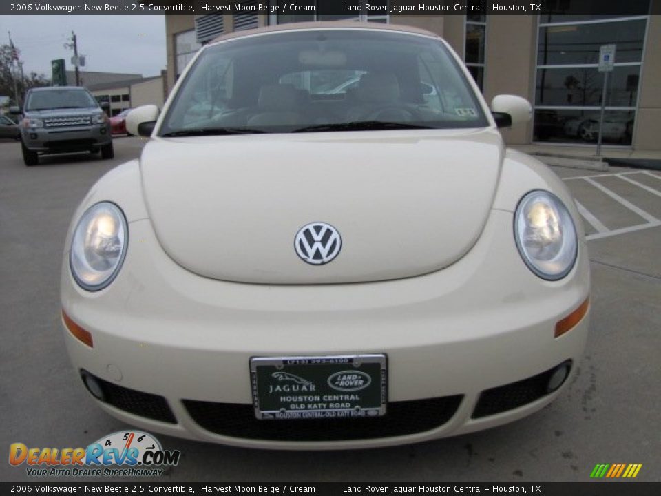 2006 Volkswagen New Beetle 2.5 Convertible Harvest Moon Beige / Cream Photo #7