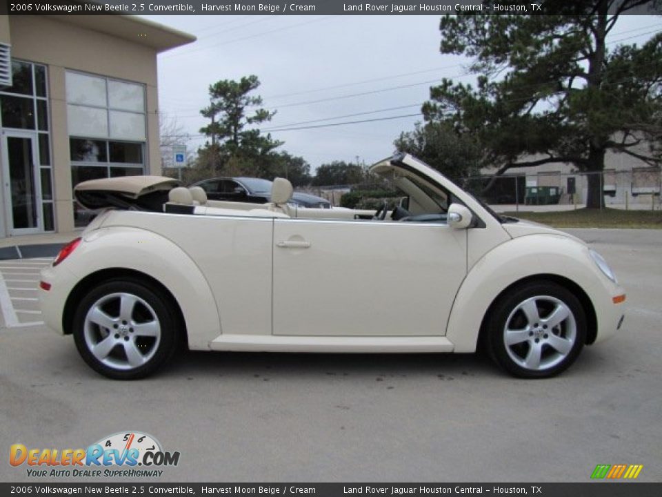 2006 Volkswagen New Beetle 2.5 Convertible Harvest Moon Beige / Cream Photo #13