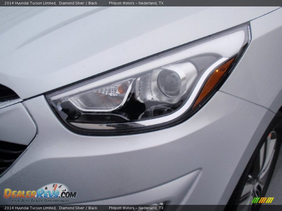 2014 Hyundai Tucson Limited Diamond Silver / Black Photo #9