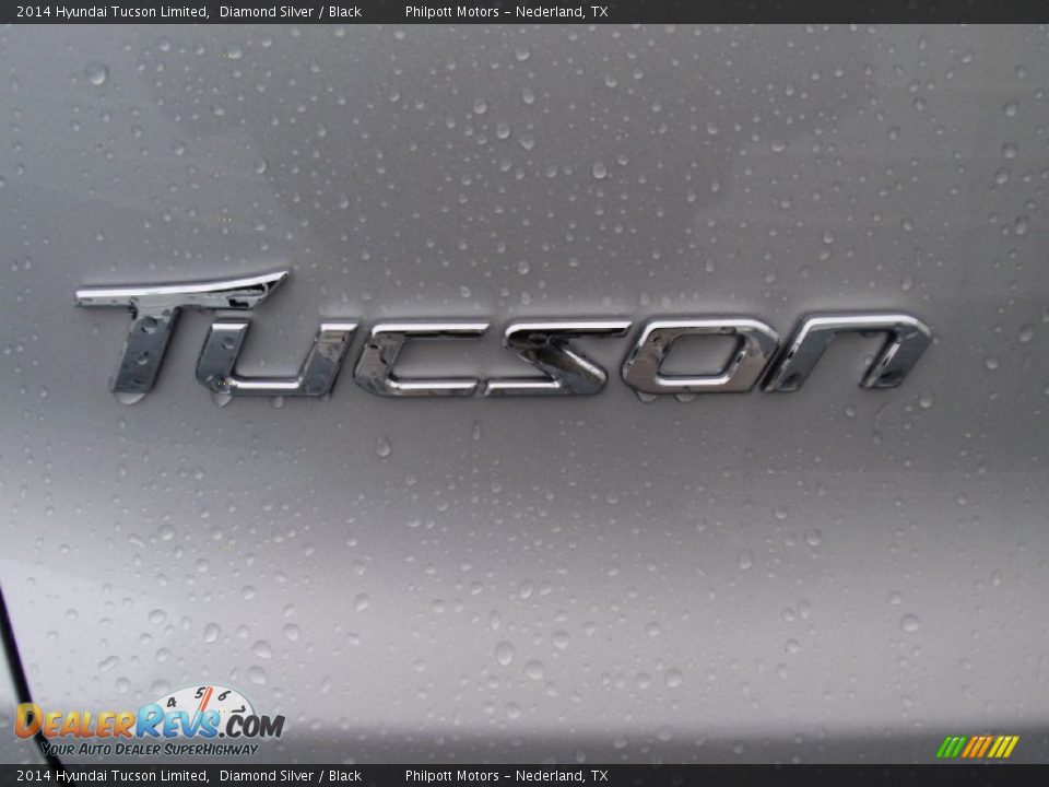 2014 Hyundai Tucson Limited Diamond Silver / Black Photo #14