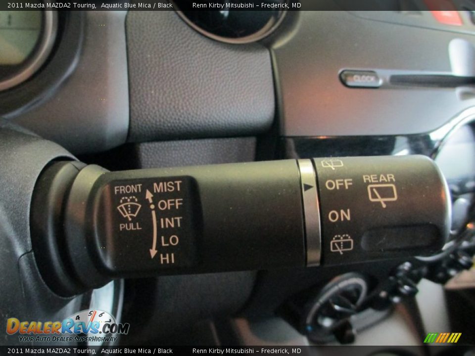 2011 Mazda MAZDA2 Touring Aquatic Blue Mica / Black Photo #18