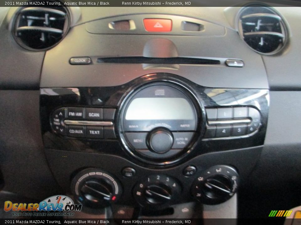 2011 Mazda MAZDA2 Touring Aquatic Blue Mica / Black Photo #20