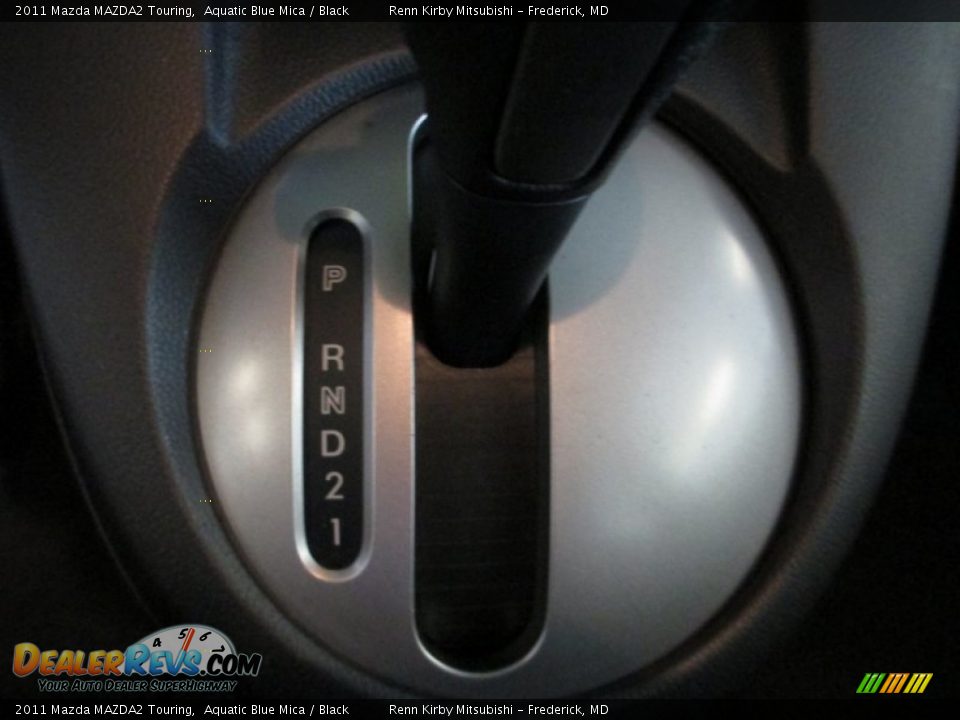 2011 Mazda MAZDA2 Touring Aquatic Blue Mica / Black Photo #21