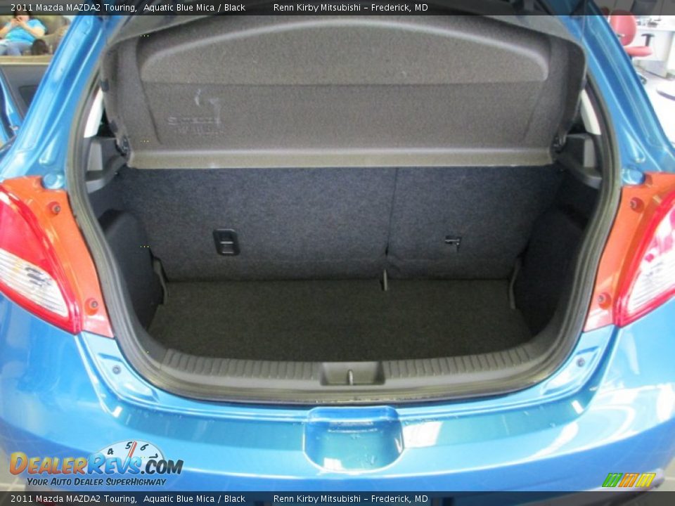 2011 Mazda MAZDA2 Touring Aquatic Blue Mica / Black Photo #25
