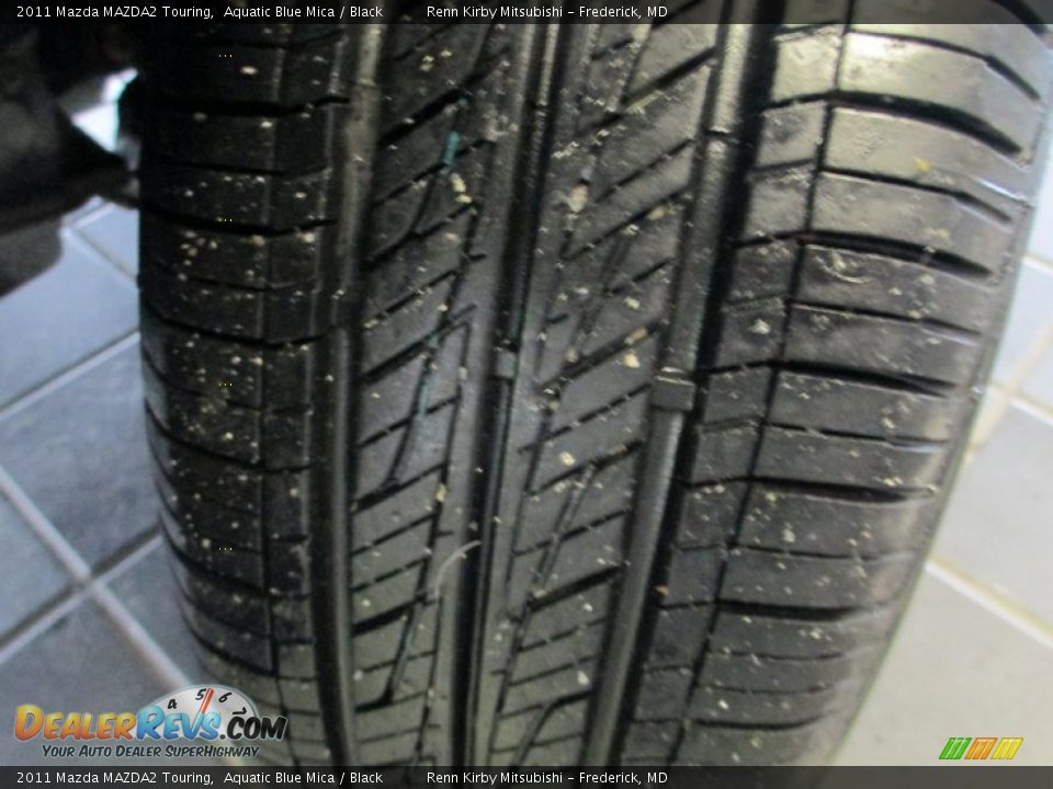 2011 Mazda MAZDA2 Touring Aquatic Blue Mica / Black Photo #27