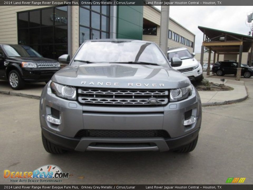 2014 Land Rover Range Rover Evoque Pure Plus Orkney Grey Metallic / Cirrus/Lunar Photo #6