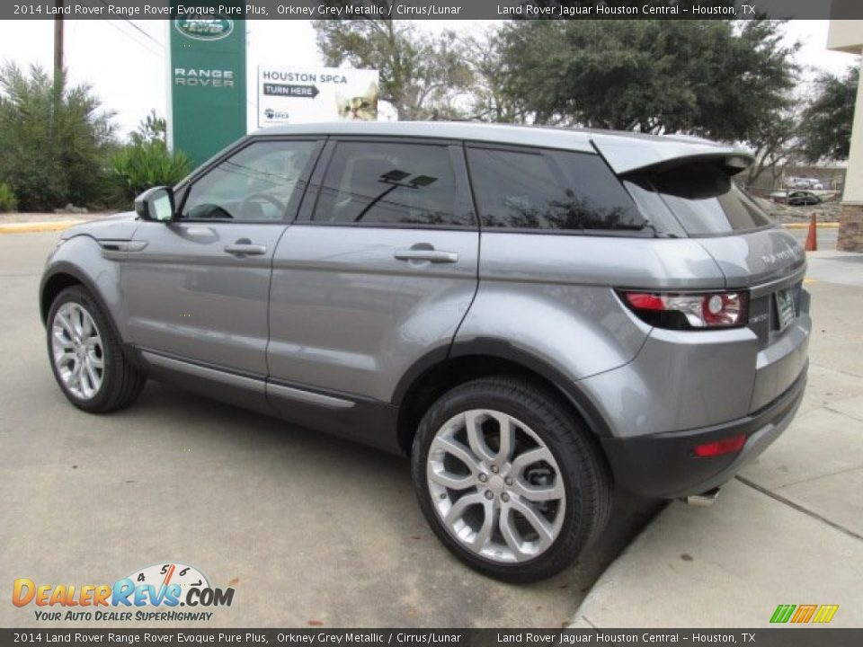 Orkney Grey Metallic 2014 Land Rover Range Rover Evoque Pure Plus Photo #8