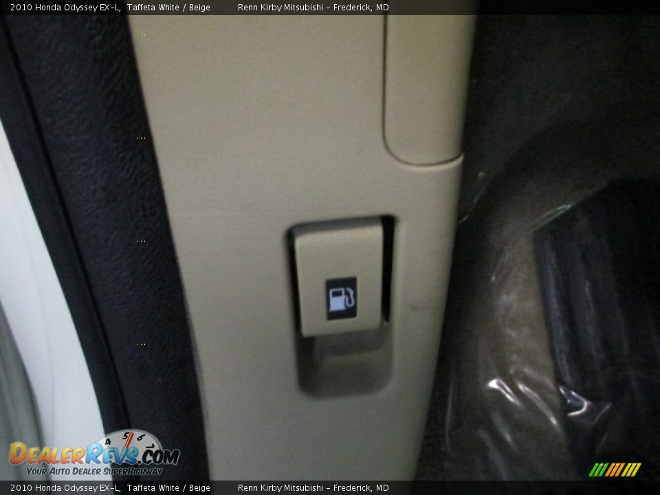 2010 Honda Odyssey EX-L Taffeta White / Beige Photo #17
